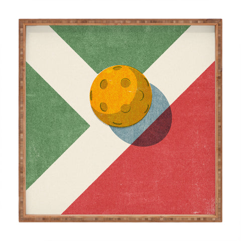 Daniel Coulmann BALLS Pickleball Square Tray