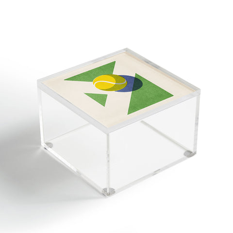 Daniel Coulmann BALLS Tennis grass court II Acrylic Box
