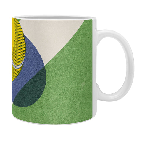 Daniel Coulmann BALLS Tennis grass court II Coffee Mug