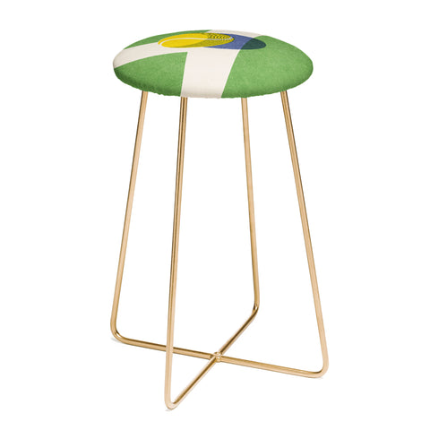 Daniel Coulmann BALLS Tennis grass court II Counter Stool