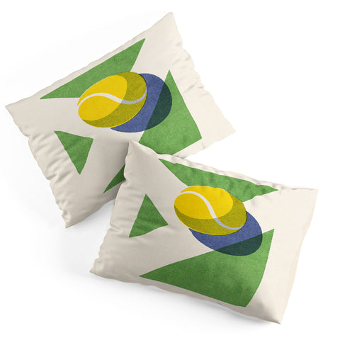 Daniel Coulmann BALLS Tennis grass court II Pillow Shams