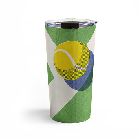 Daniel Coulmann BALLS Tennis grass court II Travel Mug