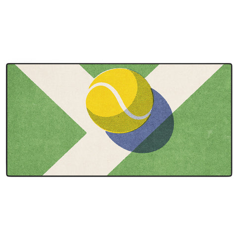 Daniel Coulmann BALLS Tennis grass court II Desk Mat