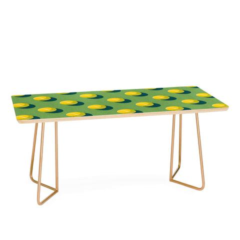 Daniel Coulmann BALLS Tennis grass court pattern Coffee Table
