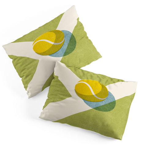 Daniel Coulmann BALLS Tennis Grass Court Pillow Shams