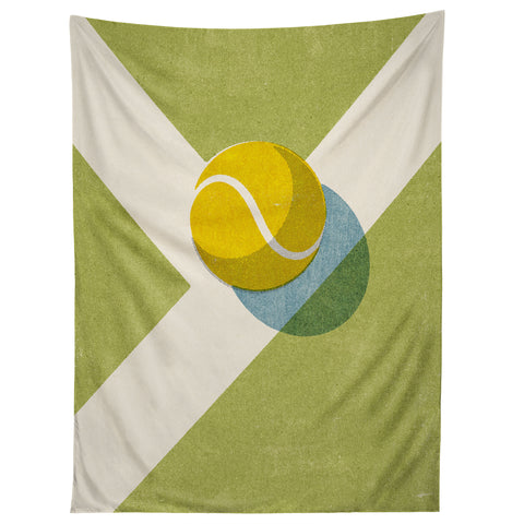 Daniel Coulmann BALLS Tennis Grass Court Tapestry