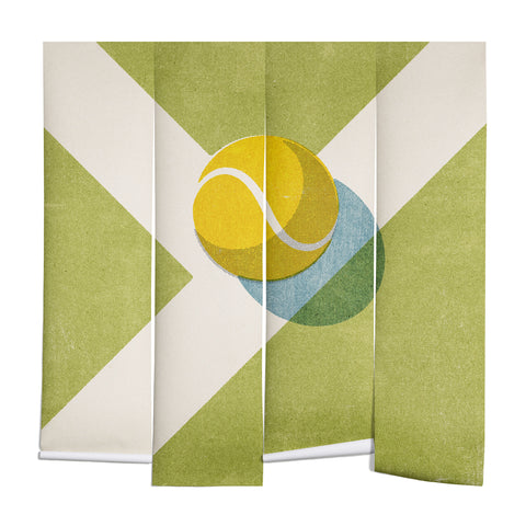 Daniel Coulmann BALLS Tennis Grass Court Wall Mural