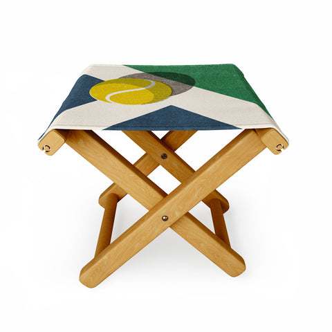 Daniel Coulmann BALLS Tennis Hard Court Folding Stool