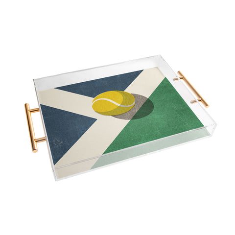 Daniel Coulmann BALLS Tennis Hard Court Acrylic Tray