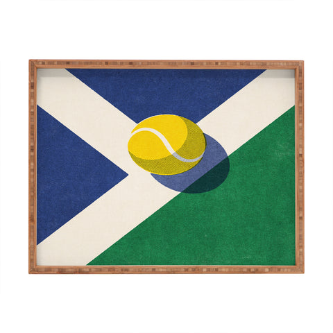 Daniel Coulmann BALLS Tennis hard court I Rectangular Tray
