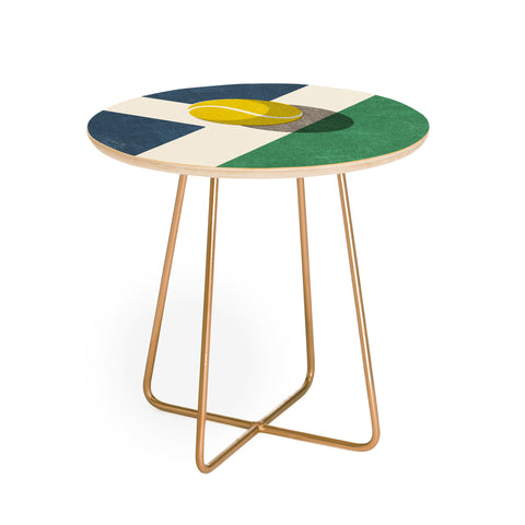 Daniel Coulmann BALLS Tennis Hard Court Round Side Table