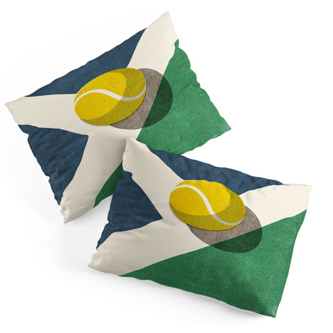 Daniel Coulmann BALLS Tennis Hard Court Pillow Shams