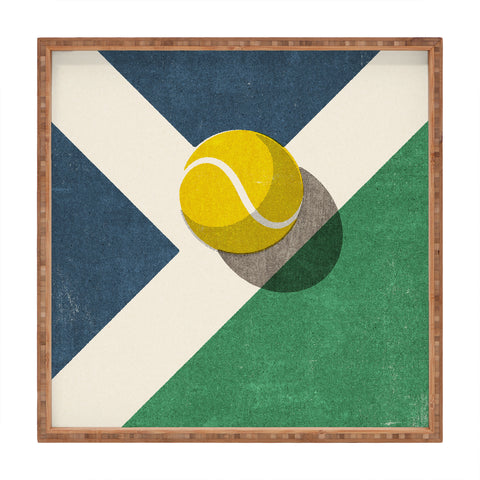 Daniel Coulmann BALLS Tennis Hard Court Square Tray