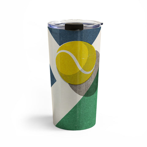 Daniel Coulmann BALLS Tennis Hard Court Travel Mug