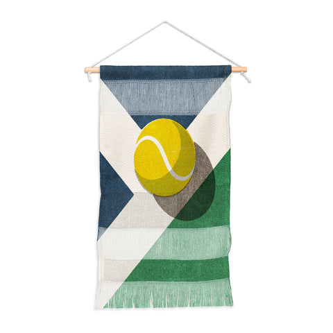 Daniel Coulmann BALLS Tennis Hard Court Wall Hanging Portrait