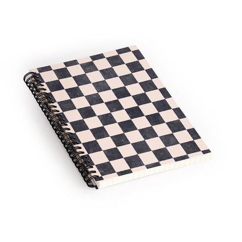 Daniel Coulmann CHECKER 001 Graphite Spiral Notebook