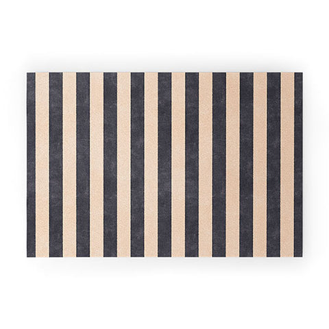 Daniel Coulmann STRIPES 001 P Basaltic Welcome Mat