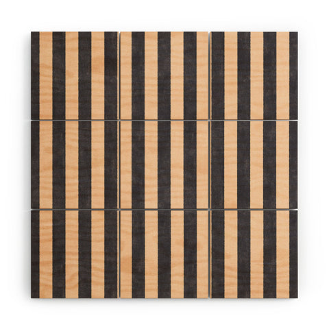 Daniel Coulmann STRIPES 001 P Basaltic Wood Wall Mural