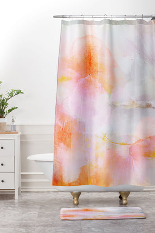 Danse de Lune ademordna Shower Curtain And Mat