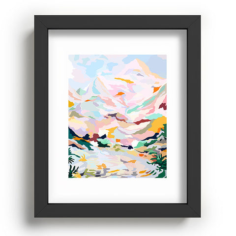 Danse de Lune alpine I Recessed Framing Rectangle