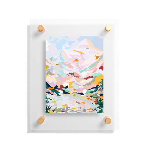 Danse de Lune alpine I Floating Acrylic Print