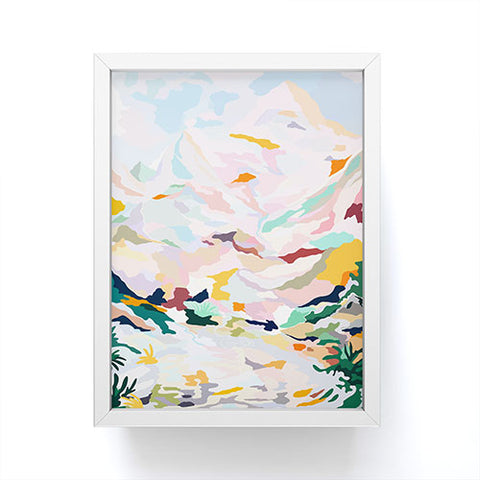 Danse de Lune alpine I Framed Mini Art Print