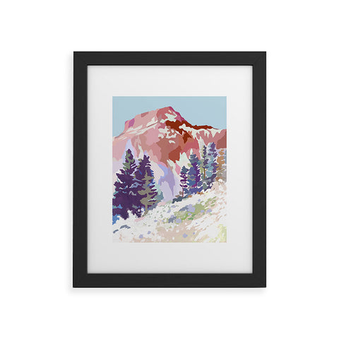 Danse de Lune Alpine Lite II Framed Art Print