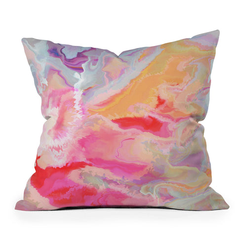 Danse de Lune focus I Outdoor Throw Pillow