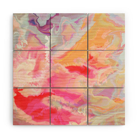 Danse de Lune focus I Wood Wall Mural