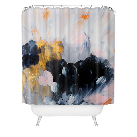 Danse de Lune formation bliss Shower Curtain