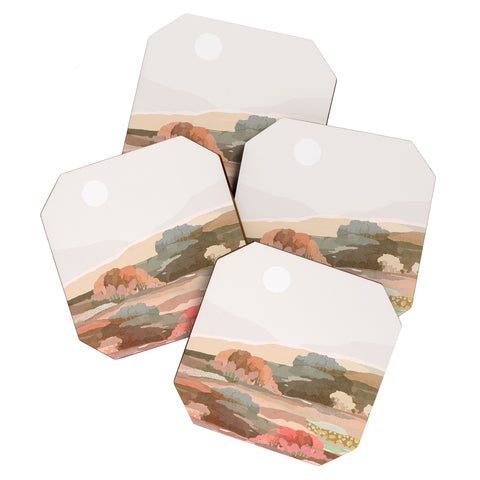 Danse de Lune From Hawkshead Coaster Set