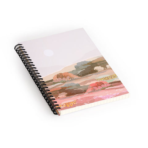 Danse de Lune From Hawkshead Spiral Notebook