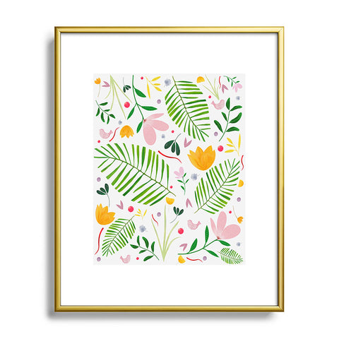 Danse de Lune sera Metal Framed Art Print