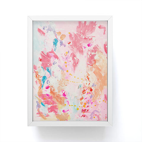 Danse de Lune sky music Framed Mini Art Print