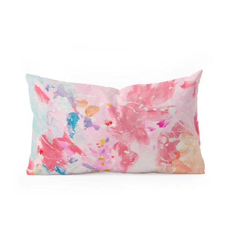 Danse de Lune sky music Oblong Throw Pillow