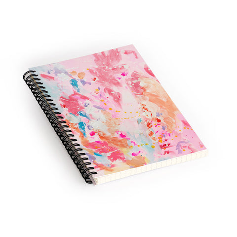 Danse de Lune sky music Spiral Notebook