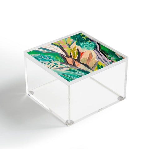 Danse de Lune tree and leaf abstract Acrylic Box