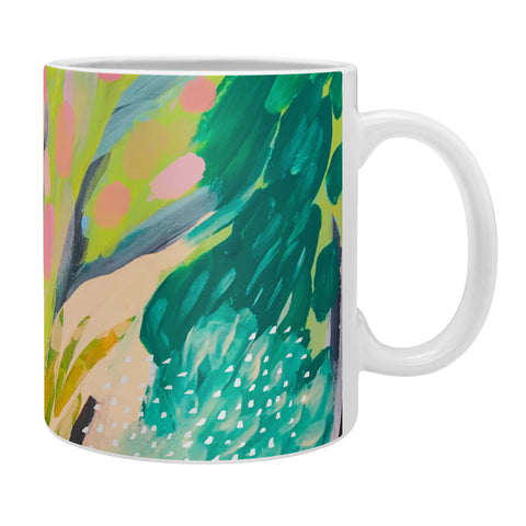 Danse de Lune tree and leaf abstract Coffee Mug