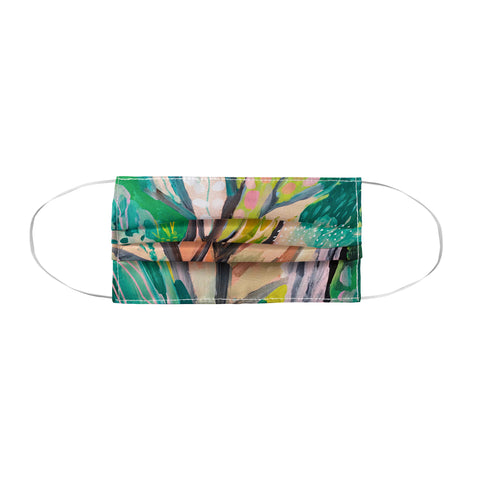 Danse de Lune tree and leaf abstract Face Mask