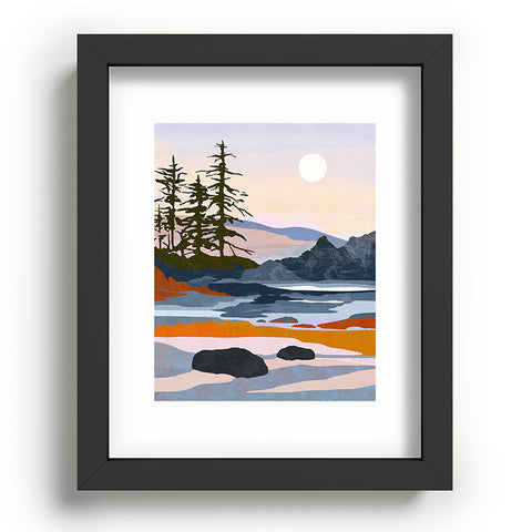 Danse de Lune valley moon Recessed Framing Rectangle