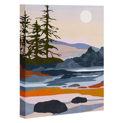 Danse de Lune valley moon Art Canvas