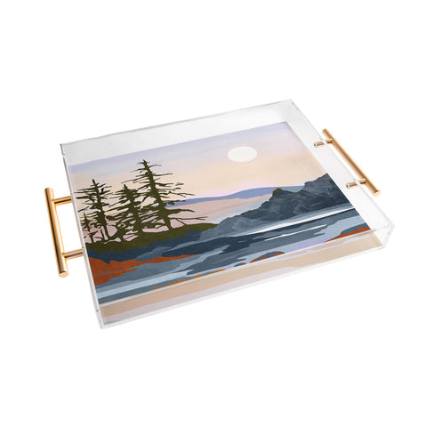 Danse de Lune valley moon Acrylic Tray