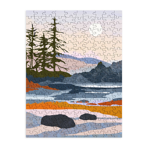 Danse de Lune valley moon Puzzle