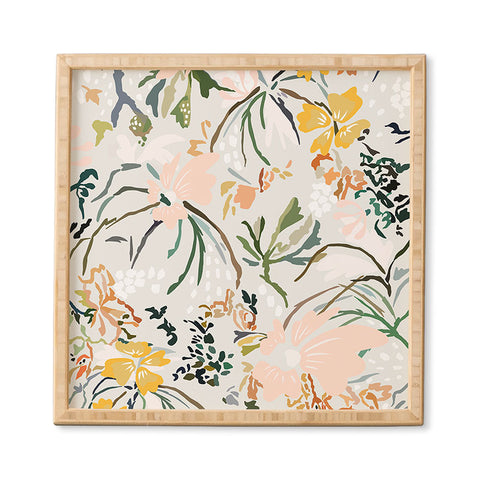 Danse de Lune wallpaper poem Framed Wall Art