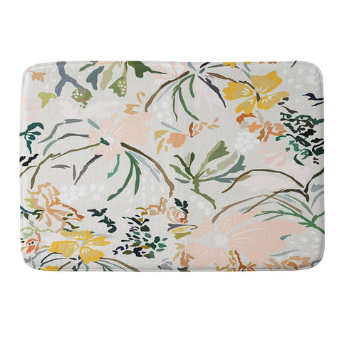 Danse de Lune wallpaper poem Memory Foam Bath Mat