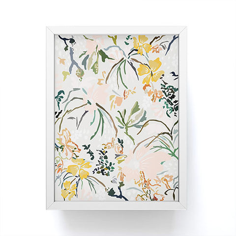 Danse de Lune wallpaper poem Framed Mini Art Print