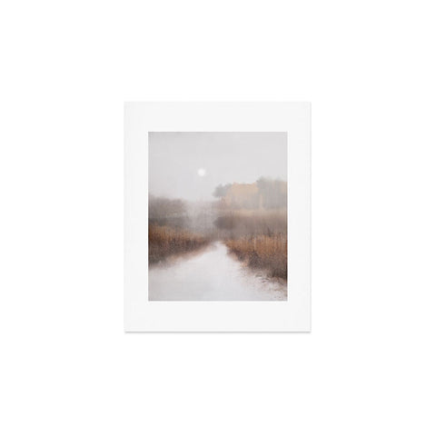 Danse de Lune Winter light Art Print