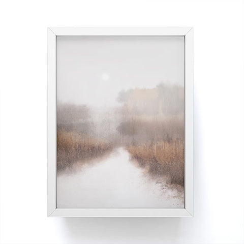 Danse de Lune Winter light Framed Mini Art Print