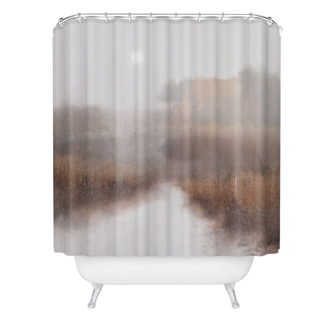 Danse de Lune Winter light Shower Curtain