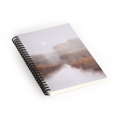 Danse de Lune Winter light Spiral Notebook